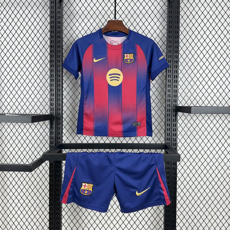 CONJUNTO INFANTIL  BARCELONA 25/26 *OFICIAL* + 5 REGALOS 🎁