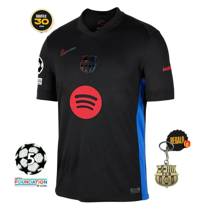 BARCELONA NEGRA 2024/25 - HOMBRE  *OFICIAL* + 5 REGALOS 🎁