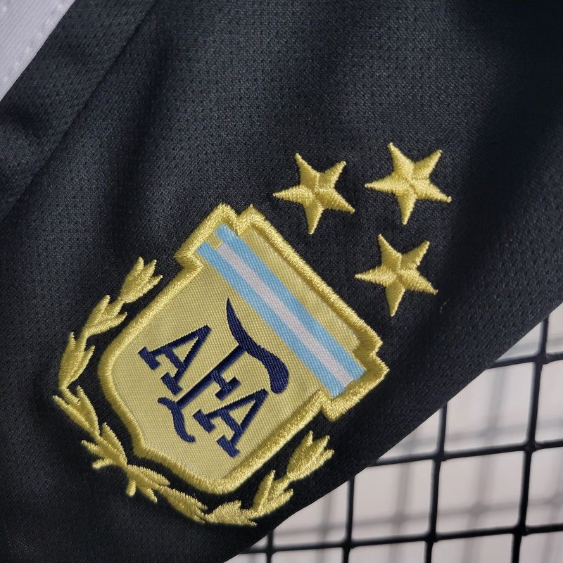 Camiseta Argentina 22/23 - Niños (Pantalón Corto Incluido) - Lux Shop