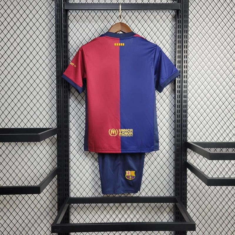 Camiseta Barcelona 24/25 - Niños (Pantalón Corto Incluido) - TIENDA LUXSHOP