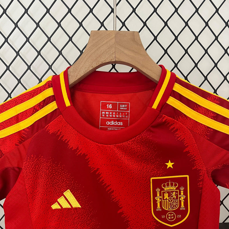 Camiseta España 24/25 - Niños (Pantalón Corto Incluido) - TIENDA ESPAÑA